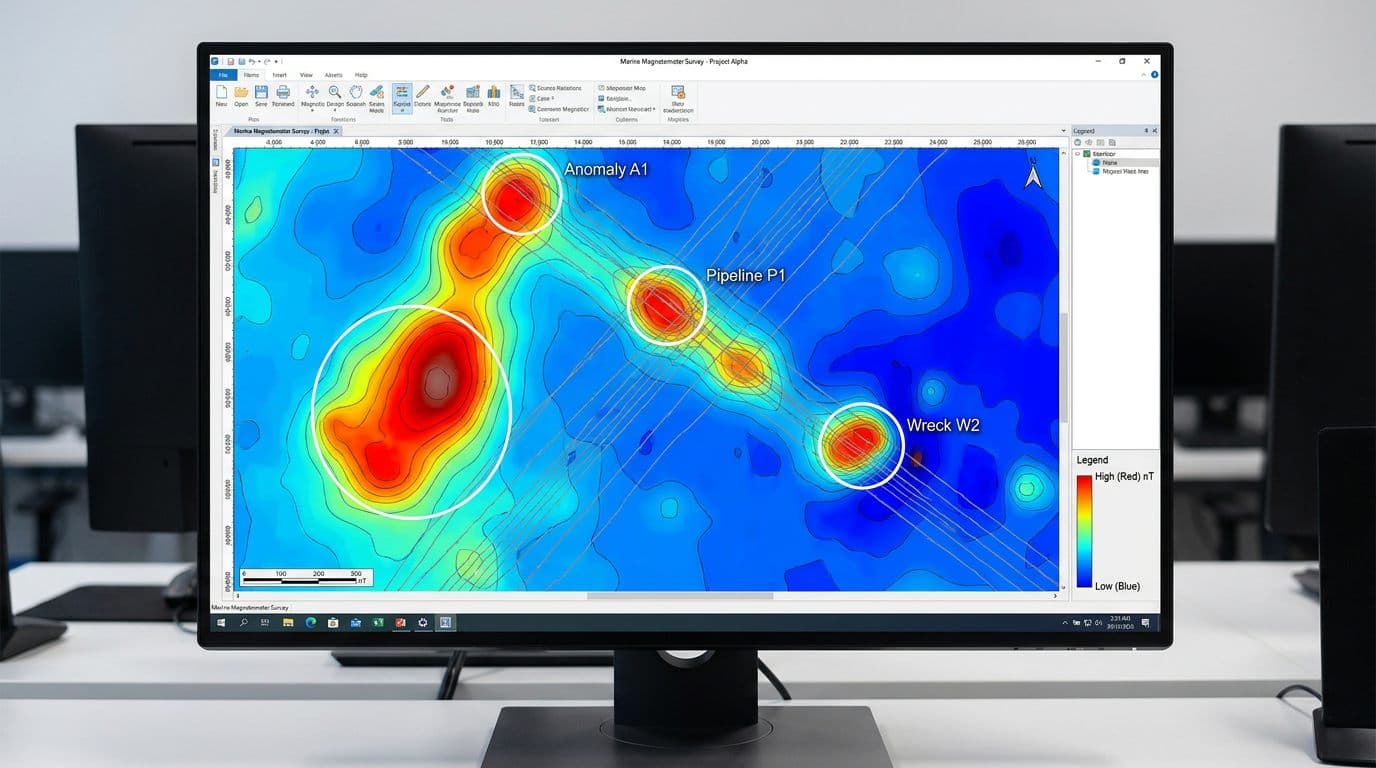 Magnetometric Map